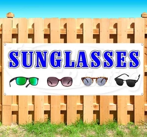 SUNGLASSES Advertising Vinyl Banner Flag Sign Many Sizes Available USA - Picture 1 of 1