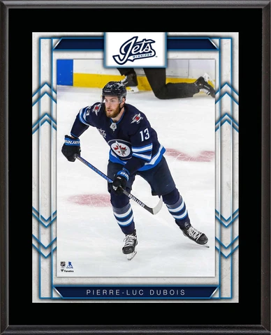 Pierre-Luc Dubois Winnipeg Jets 10.5" x 13" Sublimated Player Plaque Cover