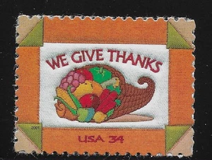 US Scott #3546, Single 2001 Thanksgiving 34c VF MNH - Picture 1 of 1