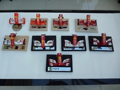 Amalgam 1:12 Scale Model Collection Of Ferrari F1 Nosecones - Image 1 of 4