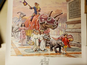 James Gurney " Birthday Pageant " # 239/300 Very Rare ReMark Edition w/ COA - Picture 1 of 11