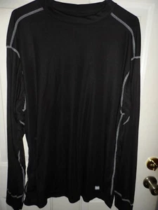 Polarmax Men's Black Technical Base Layer Shirt 2XL NWOT multiples available - Picture 1 of 4