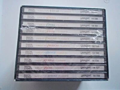 10 CD Set WONDERFUL WORLD OF CLASSICAL MUSIC Choral Piano Russian Symphony 1999  - Image 1 of 4