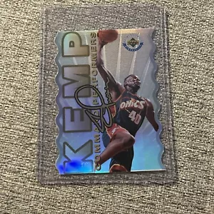 1996 UD Authenticated Command Performers Refractor Die-Cut Shawn Kemp 637/5000 - Picture 1 of 2
