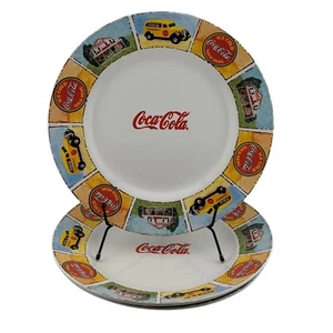 Coca Cola Good Ole Days 11.5" Dinner Plates Gibson Coke Soda Advertising NWT - Picture 1 of 10