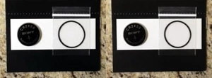 Lote de 2 kits de baterías para Suunto Vector Advizor Atimax Yachtsman X-Lander Mariner - Imagen 1 de 1