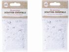 2 X Wedding Table Scatter Crystals Used For Arts & Crft Or Table Decorations.