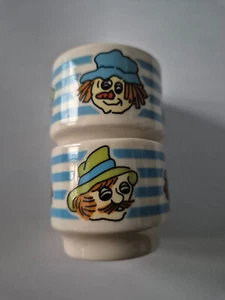 2x Hornsea Keramik Eierbecher | Mackintosh's Toffee & Mallow - Bild 1 von 6