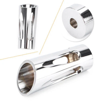 Clavija de cambio cromada de aluminio para Harley Davidson 1 pieza Foto 1 de 4