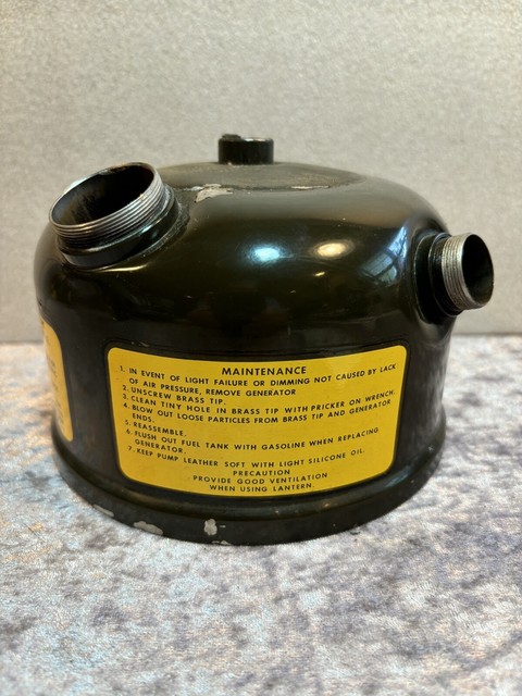 Coleman 1975 有り難かっ GI 252 A ミリタリー ランタン