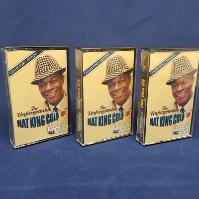 NAT KING COLE — незабываемое коллекционное издание — набор из 3 кассет  - Изображение 1 из 3