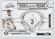 2005 Playoff Absolute Memorabilia Tools of the Trade Black /100 Eric Chavez