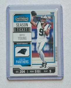 2023 Panini Contenders, Bryce Young Carolina Panthers, Rookie Card (RC) - Bild 1 von 2