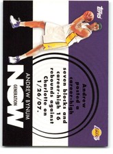2007-08 Topps Generation Now #GN17 Andrew Bynum NM-MT Lakers