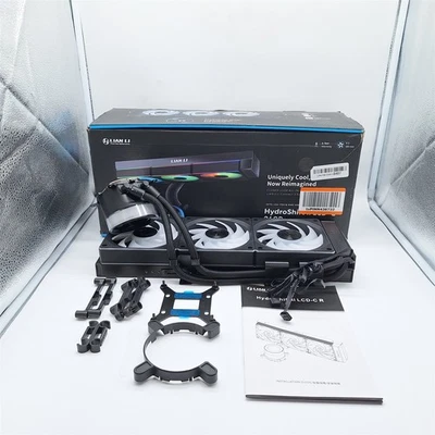 Lian Li Hydroshift II-C 360CL RGB Liquid CPU Cooler - 360mm AIO - Black *READ* - image 1 of 4