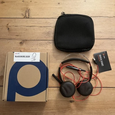 PLANTRONICS Poly Blackwire 5220 Series Modell C5220 mit Schutzhülle Neu! - Bild 1 von 4