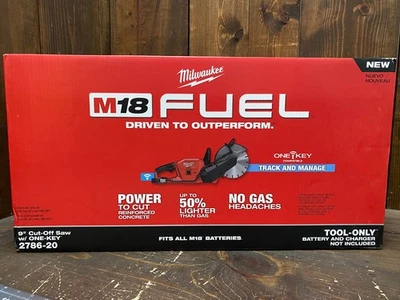 Milwaukee M18 Fuel One-Key Brushless Cordless 9" Cut Off Saw | 2786-20 | NEW - Image 1 of 4