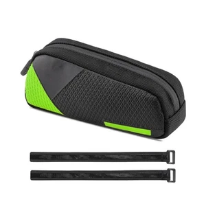 Mountain Bike Frame Front Top Tube Bag Cycling Pouches Bikes Storage Bag - Picture 1 of 11