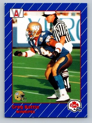 1991 All World CFL French Greg Battle #98 - Image 1 of 2