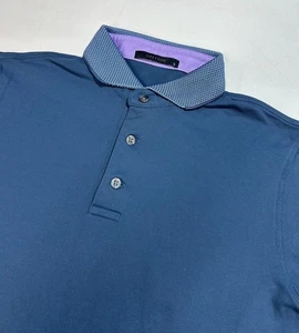 Greyson Poloshirt Herren Small Blau Performance Stretch Golf Outdoor Kurzarm - Bild 1 von 6
