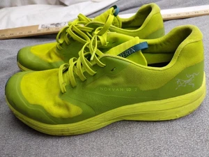 Arc'teryx Norvan LD 2 Shoes Mens Size 10 Vibram Sole Neon Green Trail Running - Picture 1 of 10