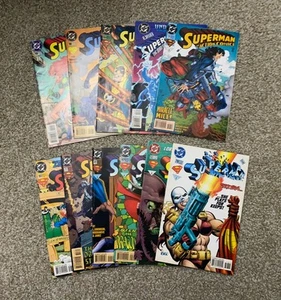 Lot Of 11 DC Comics Superman and Superboy Heroes - Picture 1 of 13