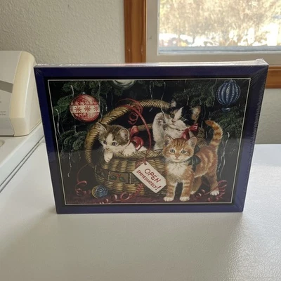 Rompecabezas Holiday Friends 550 piezas gatos gatitos nuevas brocas y piezas selladas Foto 1 de 4