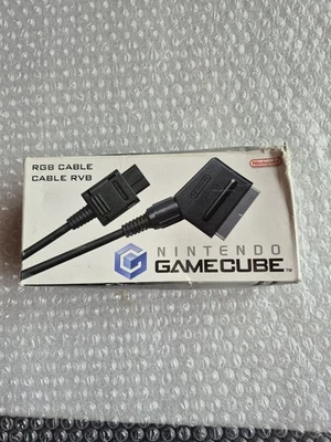 Cable/cable RGB original Nintendo Gamecube RVB embalaje original |  - Imagen 1 de 3