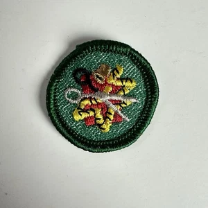Vintage Pfadfinder 1954 seltenes Näherin Abzeichen Nähen Schere Patch - Bild 1 von 2