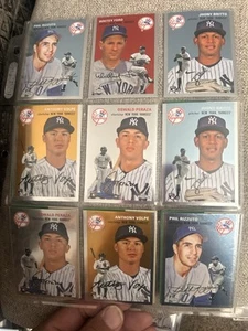2023 topps chrome platinum anniversary New York Yankees 14 Card Set - Picture 1 of 16