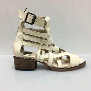Sandali Freebird by Steven Gazelle donna taglia 8 gladiatore pelle tacco zip scarpa - Foto 1 di 13