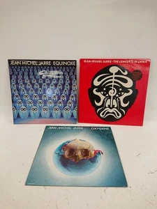 Jean Michel Jarre Vinyl Bundle Oxygene Equinoxe Concerts in China Collectible - Picture 1 of 10