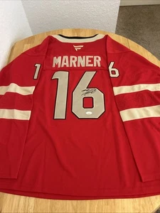 Mitch Marner Toronto Maple Leafs Autographed 4 Nations Canada Jersey JSA Cert - Picture 1 of 7
