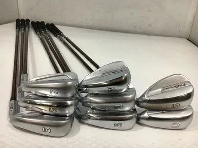 Ping G700 2018 Iron Set 5-9,W,Aw,Sw 8pc Flex Regular FUBUKI Graphite - Image 1 of 4