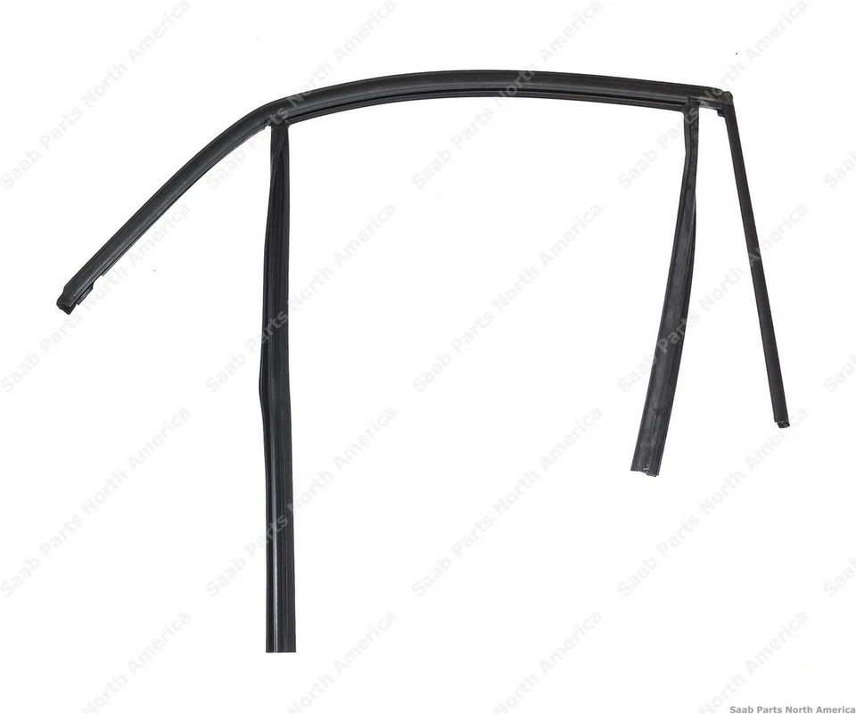Genuine Saab Rear Right Side Window Seal For 2003-2006 Saab 9-3 12771516-AD - Image 1 of 1