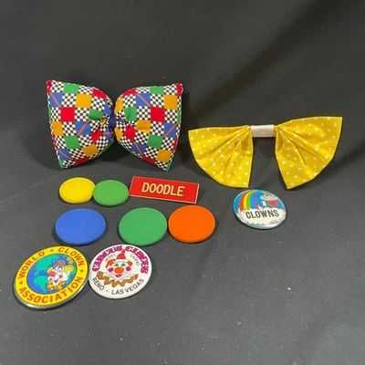 Clown Costume Bows Buttons and More - Image 1 of 4