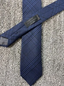 Lanificio F.LLI Cerruti DAL 1881 Neck Tie Fine Wool Silk Made In Italy Blue - Picture 1 of 4