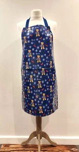 Harrods Christmas Teddy Bear Apron. Waterproof new - Picture 1 of 3