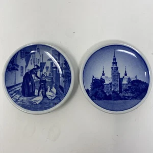 Mini placas de pared Royal Copenhagen vintage (2) - Imagen 1 de 5