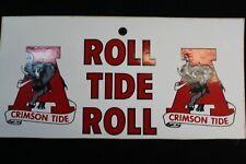 "ROLL TIDE ROLL"  VINTAGE,  Sports Decal Sticker-Free Shipping, NEW O/S
