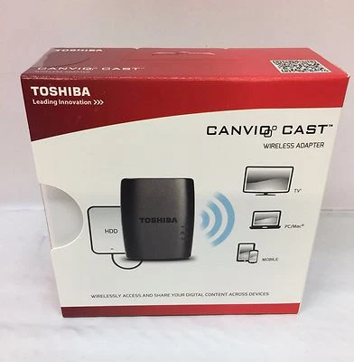 Toshiba Canvio Wireless Adapter For External Hard Drives HDWW100XKWU1 READ READ - Image 1 of 4