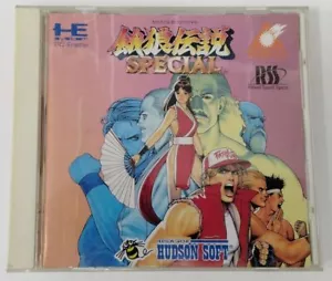 PC Engine CD-ROM2 Garou Densetsu Special Japan Version w/ Box and Manual 8023 SP - Picture 1 of 4