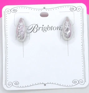 Brighton Bilbao Kristall gehämmert Ohrstecker neu 32 $ Schmuck JA1222 - Bild 1 von 3