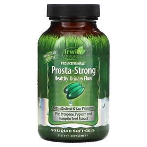 Pro-Active Male, Prosta-Strong, Healthy Urinary Flow, 90 Liquid Soft-Gels - Picture 1 of 2