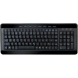 GeneralKeys Kompakte USB-Multimedia-Tastatur "Light Key" mit Beleuchtung - Bild 1 von 4