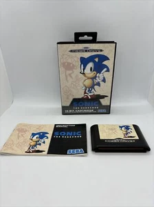 Sega Mega Drive Game Sonic the Hedgehog | PAL | mit Anleitung und OVP - Imagen 1 de 9