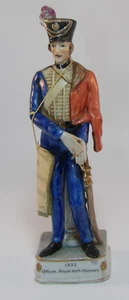 Goldware JGB London 9 3/4" Military Figure Officer Royal Irish Hussars 1833 VGC - Picture 1 of 7