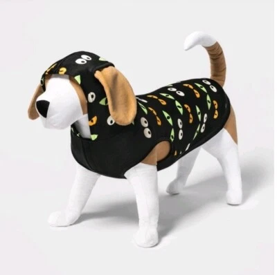  Hyde & Eek Ojos Brillantes Perro Mascota Sudadera con Capucha Halloween Talla Grande Foto 1 de 4
