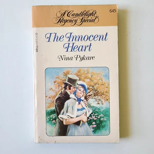 Vintage Book Innocent Heart Nina Pykare Candlelight Regency Special 645 1981 1st - Picture 1 of 7