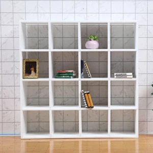 1/12 Dollhouse Study Storage rack display cabinet Bookcase lattice book shelving - Picture 1 of 8